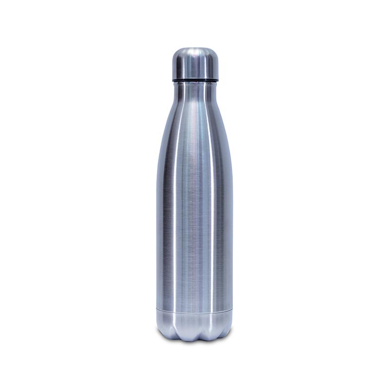 Double Walled Vaccuam Insulated Thermal Bottle Silver